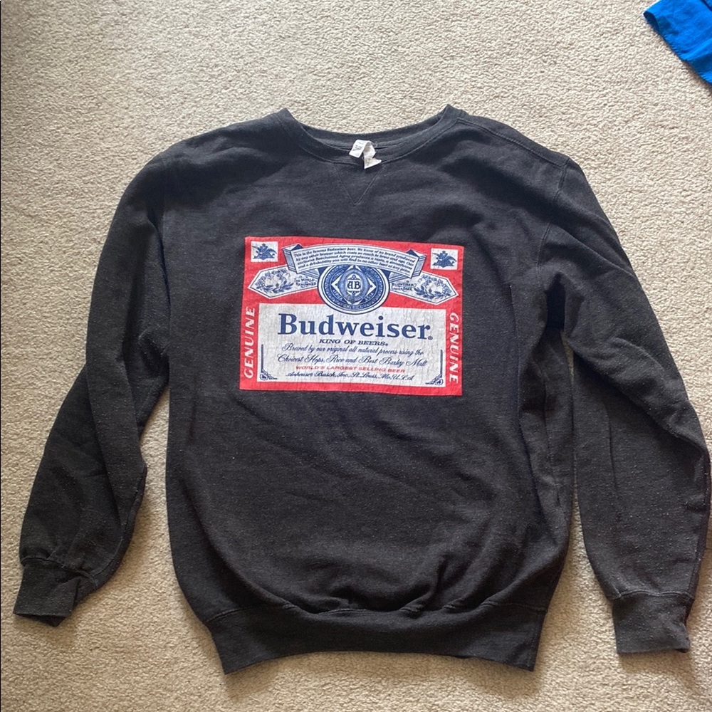 Budweiser Black Sweater (unisex)